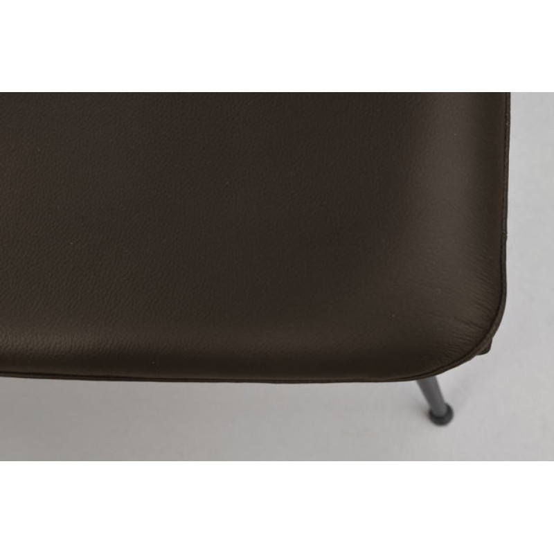 RO Lowell Fixed Chair Brown/Black